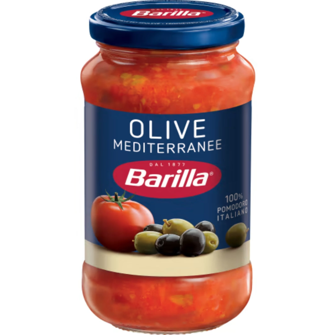 Barilla Mediterranee Olive Pastasås - Olive Pasta Sauce 400g