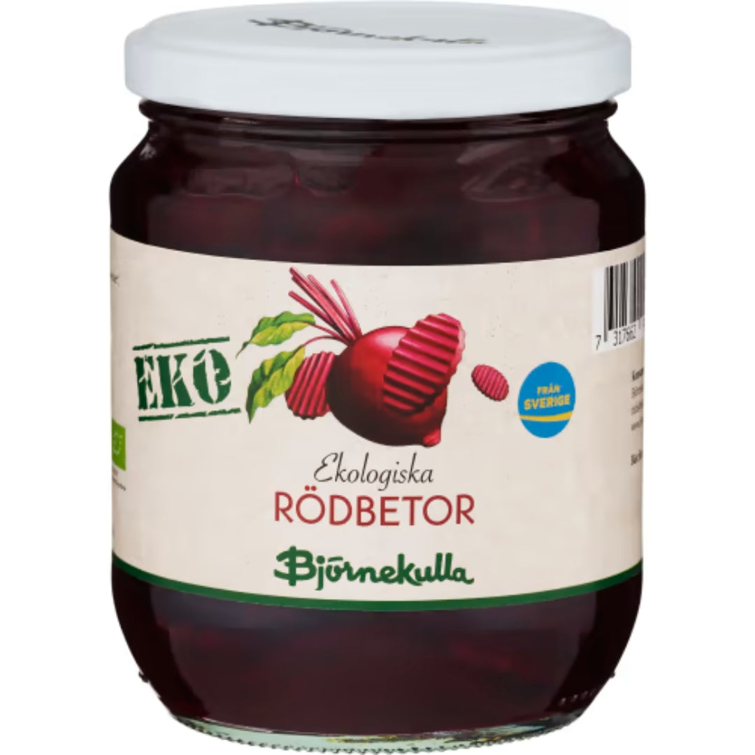 Björnekulla Rödbetor Skivade Ekologiska - Sliced Organic Beets 580g