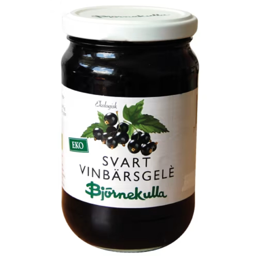 Björnekulla Svartvinbärs Gelé Eko - Organic Blackcurrant Jelly 430g