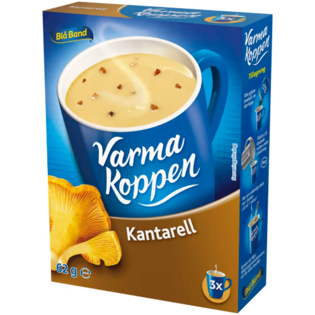 Blå Band Kantarell Varma Koppen Pulver/3 Port - Chanterelle Soup 62g