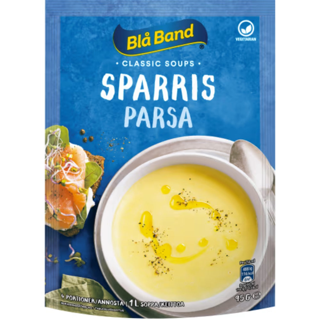 Blå Band Sparrissoppa Pulver/4 Port - Creamy Asparagus Soup 95g