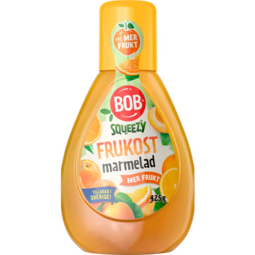 Bob Frukost Marmelad Squeezy - Squeezy Orange Marmalade 425g