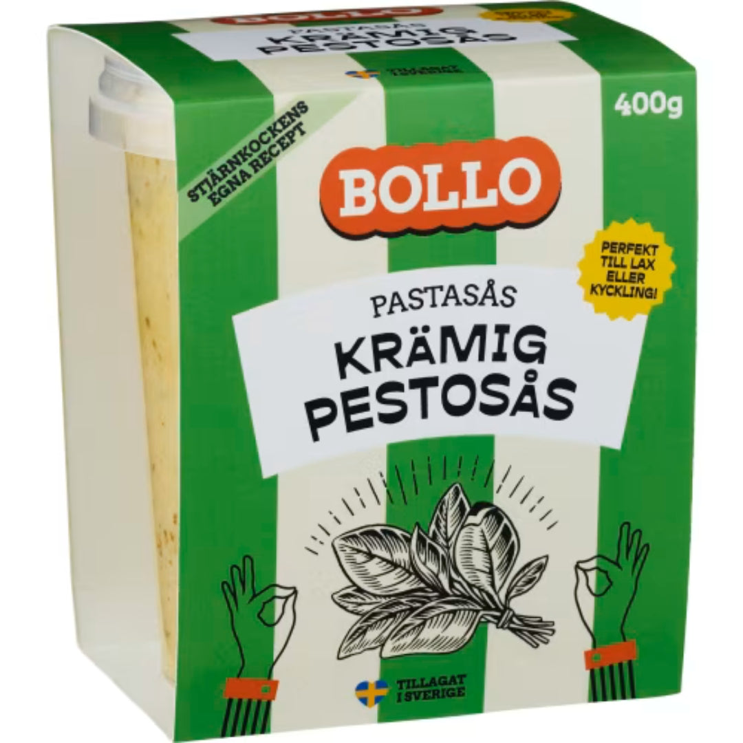 Bollo Pestosås - Pesto Sauce 400g