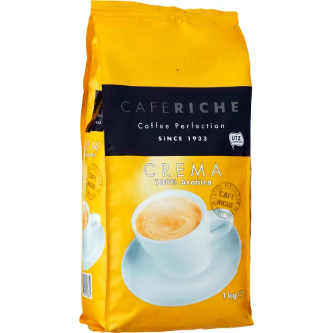 Cafe Riche Crema 100% Arabica Hela Bonor - 100% Arabica Whole Beans 1kg