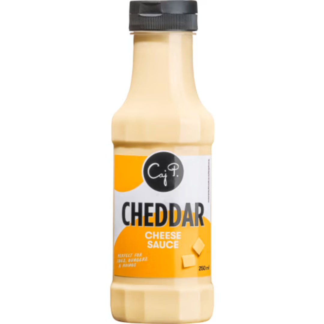 Caj P Cheddar Cheese Sauce - Cheesy Sauce 250ml