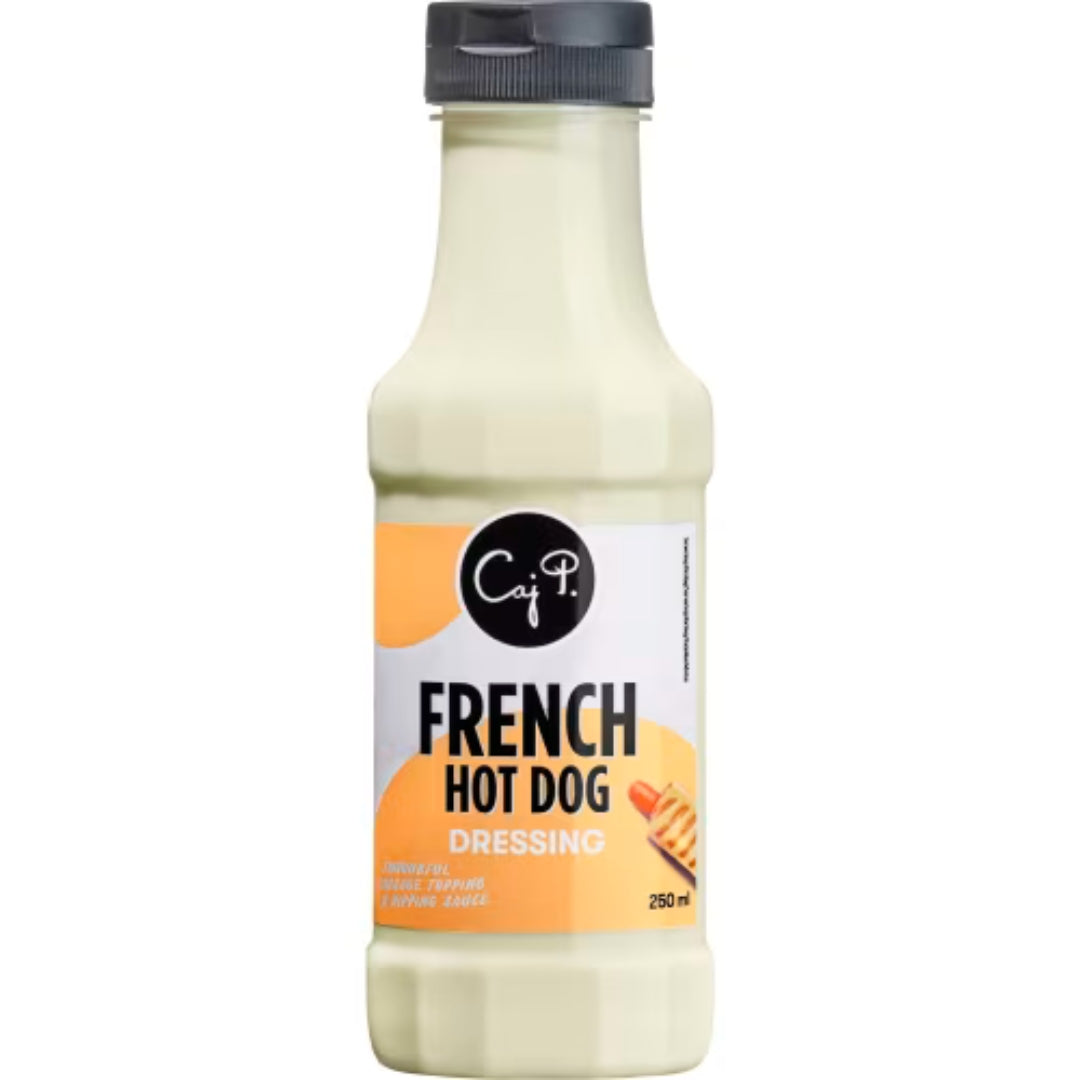 Caj P French Hotdog Dressing - Classic French Hot Dog Dressing 250ml