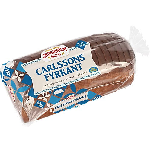 Skogaholms Carlssons Fyrkant - With Wheat, Sifted Rye Flour, and Syrup 700g