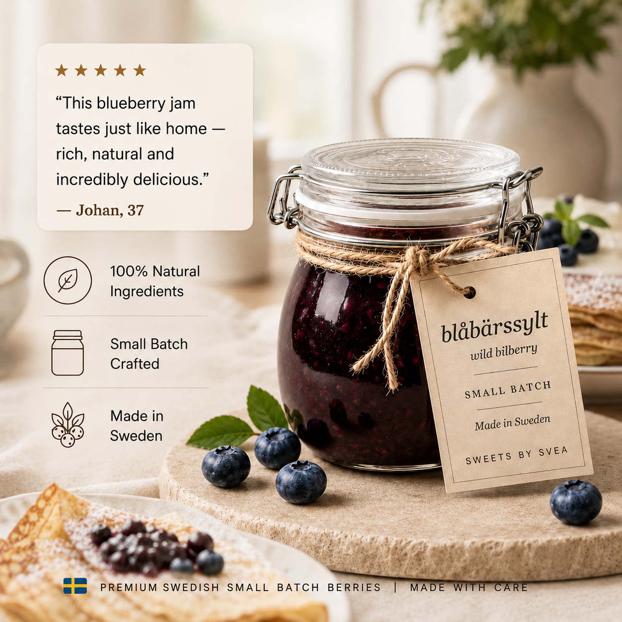 Tripple Jam Homemade 3x120ml