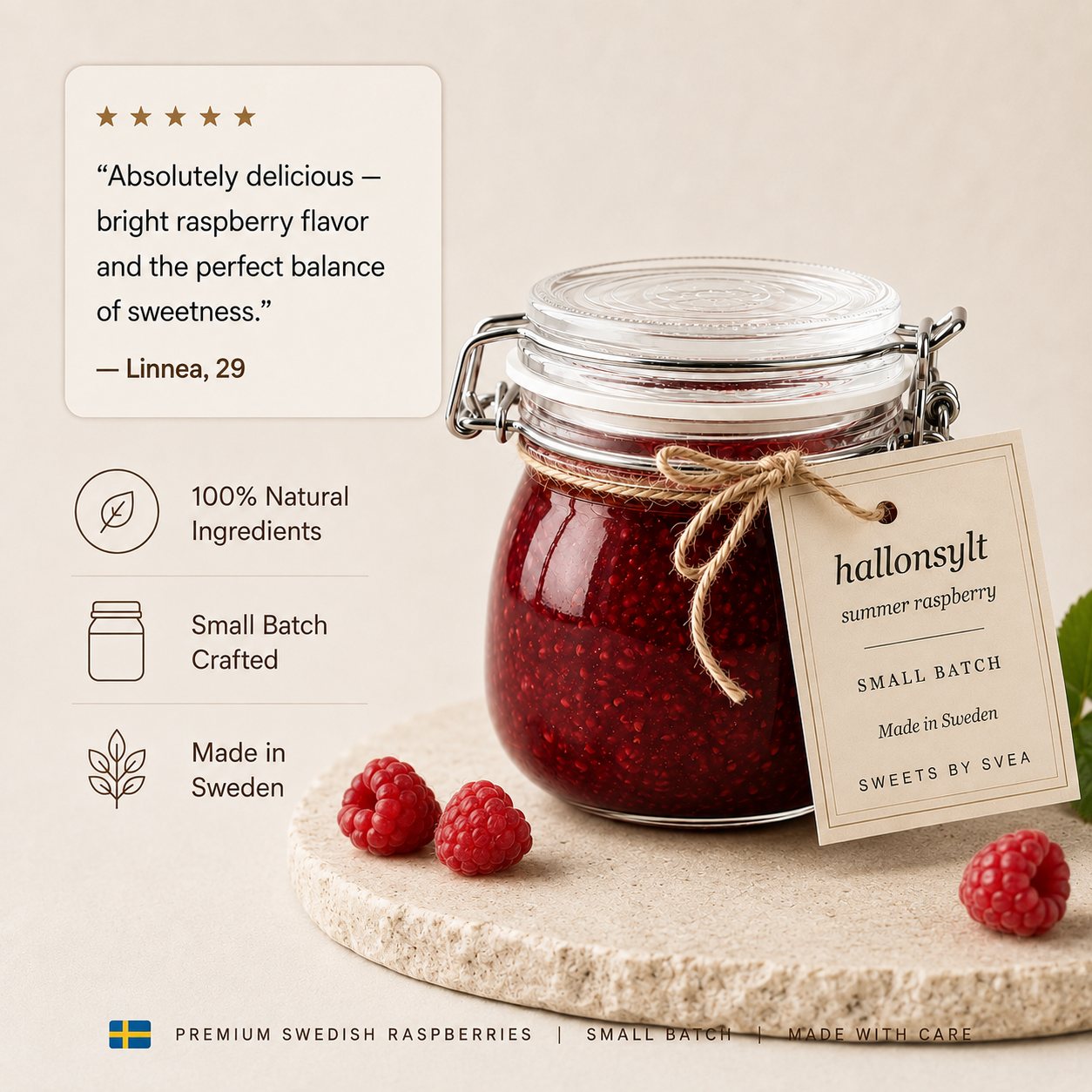 Tripple Jam Homemade 3x120ml