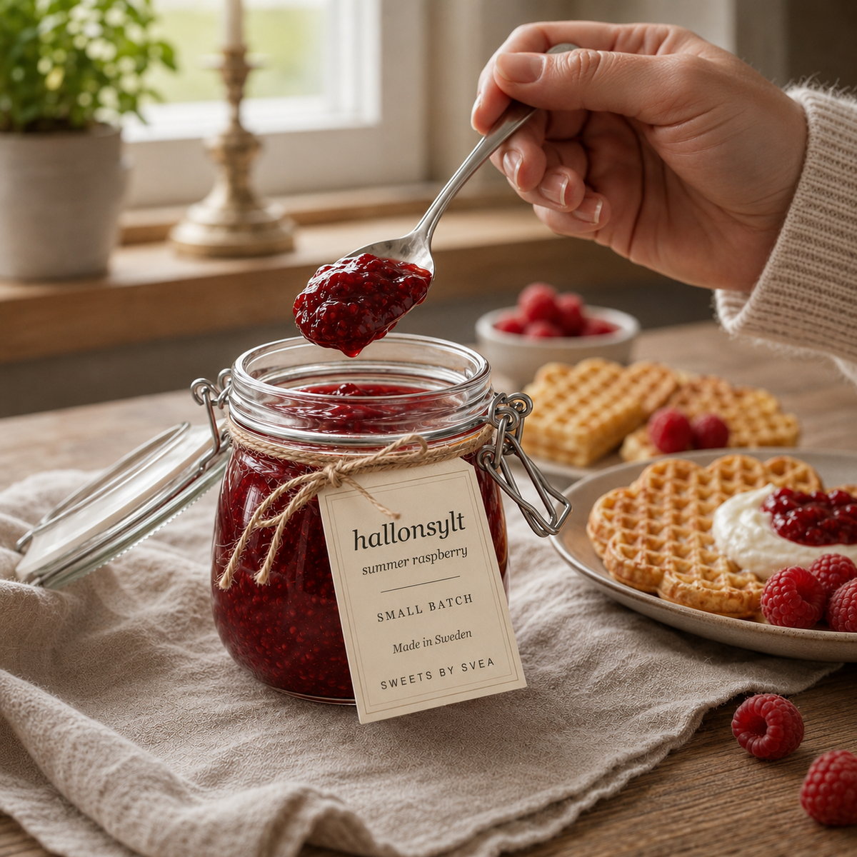 Forest Raspberry Jam Homemade 120ml