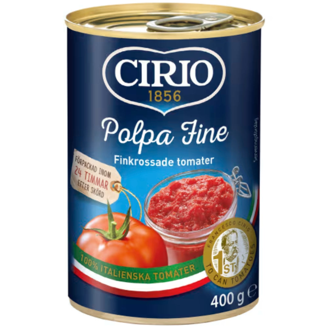 Cirio Tomater Finkrossade - Diced Tomatoes 400g