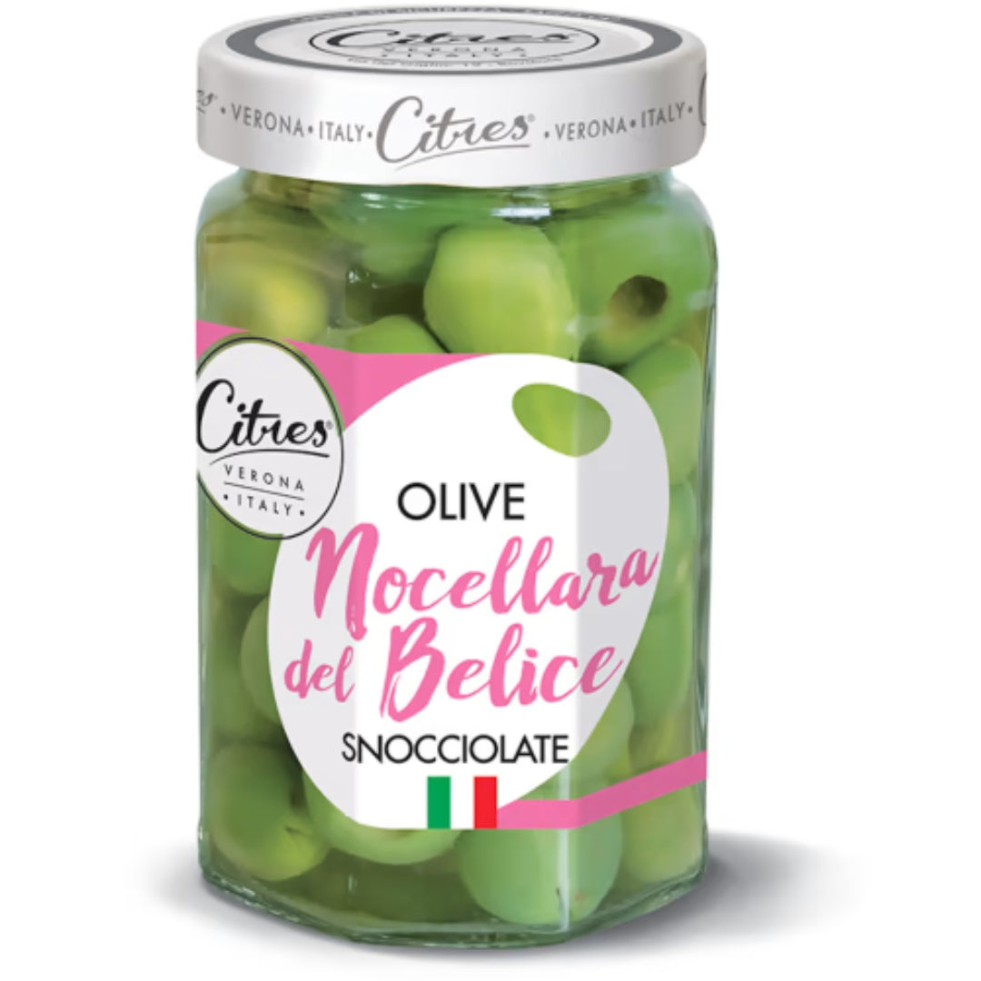 Citres Nocellera Del Belice Oliver - Premium Italian Olives 290g