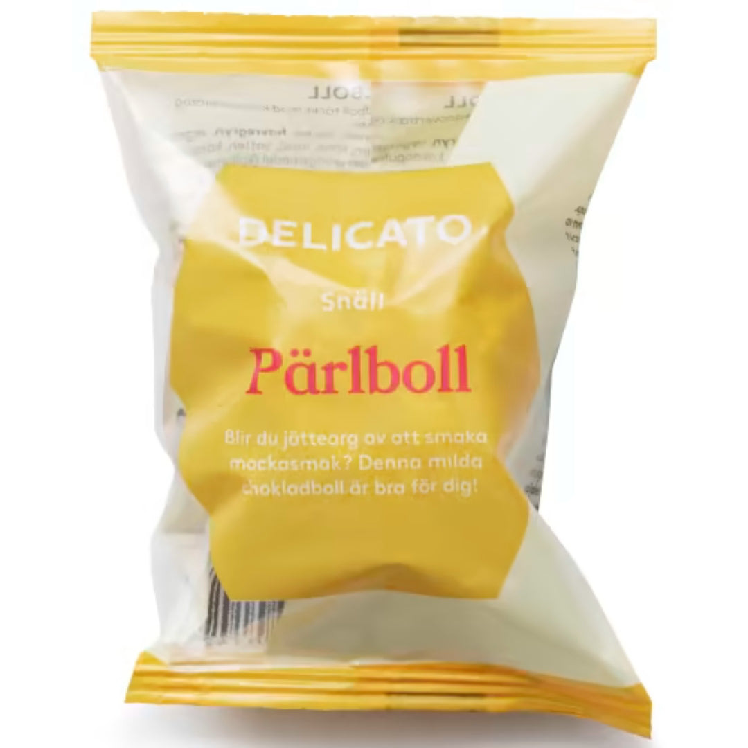 Delicato Pärlboll - Chocolate Ball with Rich Chocolate Flavor 58g