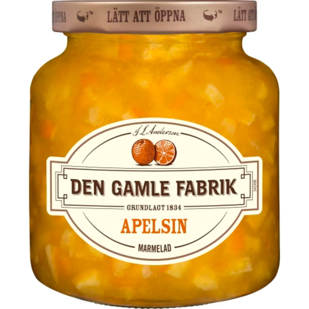 Den Gamle Apelsin Marmelad - Orange Marmalade 380g