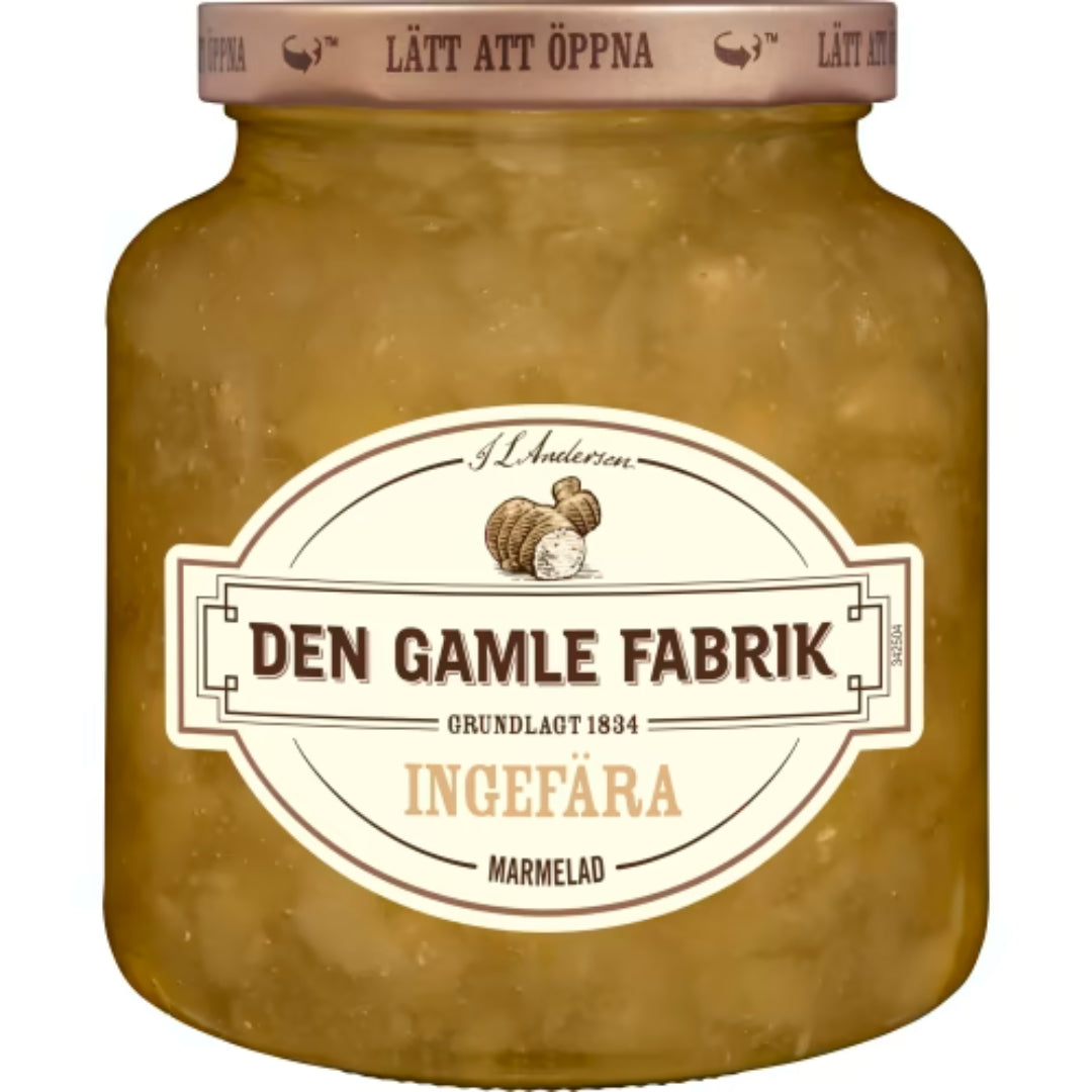 Den Gamle Ingefära Marmelad - Ginger Marmalade 380g