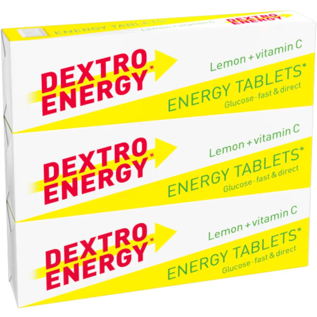 Dextro Energy Lemon Sticks - Energy Boost with a Lemon flavor 3p 141g
