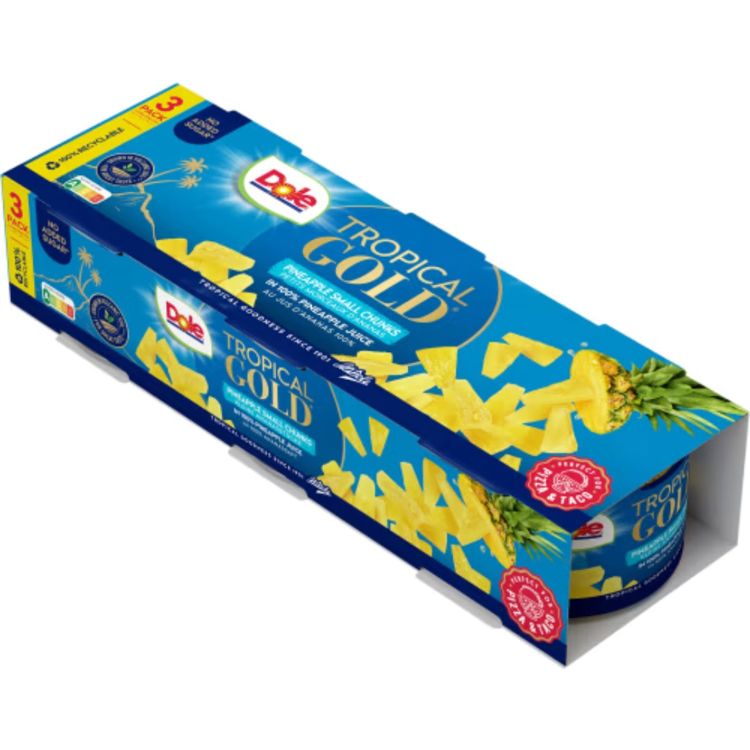 Dole Ananas Tropical Gold Taco/pizza - Pineapple Tropical Gold 3x227g