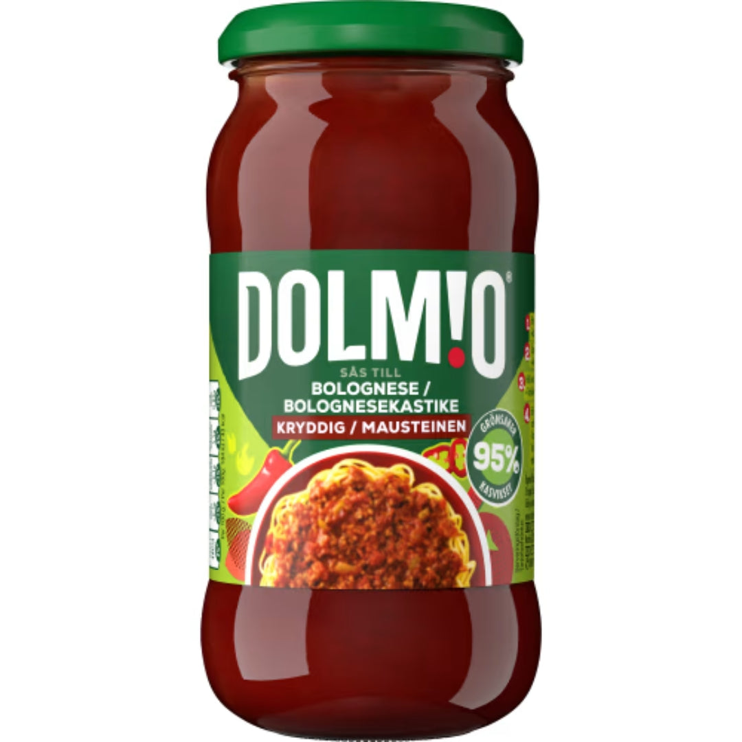 Dolmio Bolognese Kryddig Pastasås - Spicy Bolognese Pasta Sauce 450g