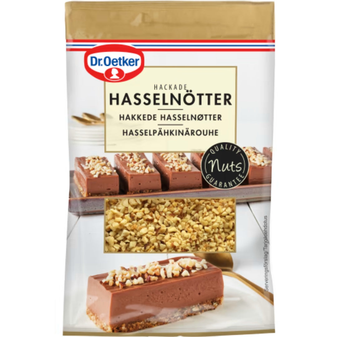 Dr Oetker Hasselnötter Hackade - Hamelnuts 50g