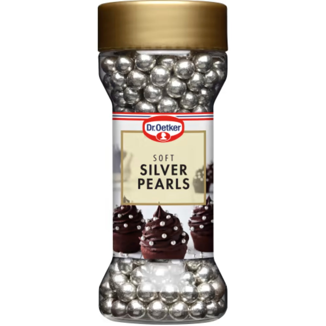 Dr Oetker Pearls Soft Silver - Silver Pearls 45g