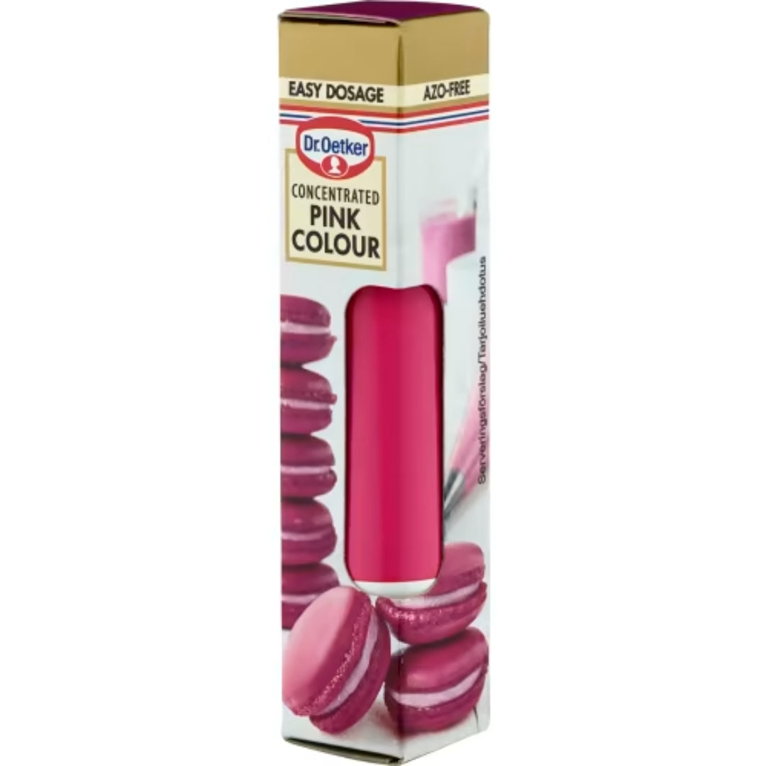 Dr Oetker Pink Colour Gel - Pink Concentrated Gel Food Color 15g