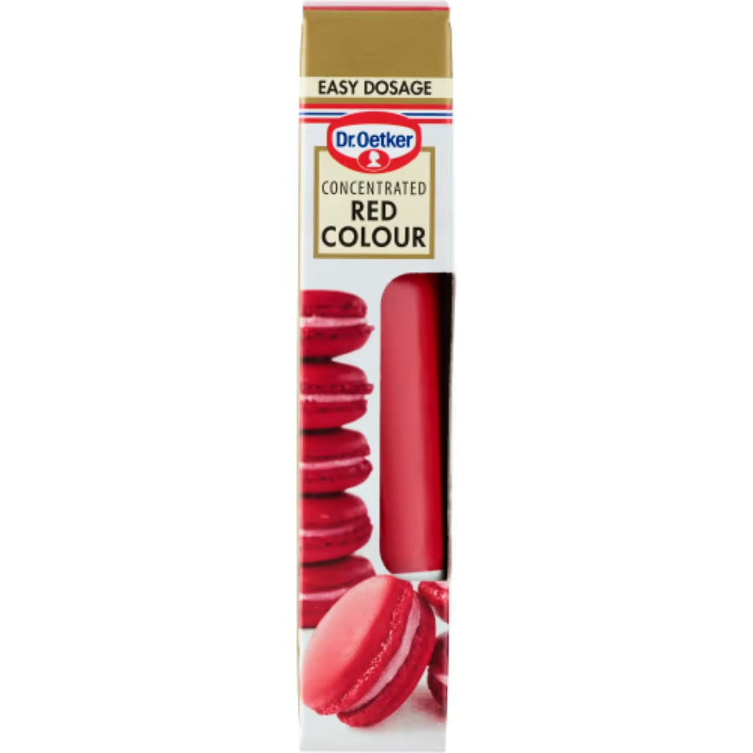 Dr Oetker Red Colour Gel - Red Concentrated Gel Food Color 15g