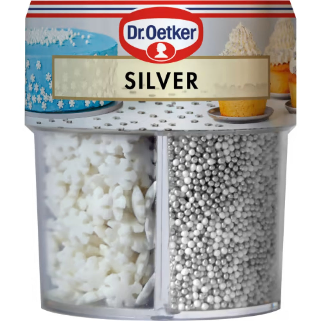 Dr Oetker Silver Strössel - Silver Sprinkles 76g