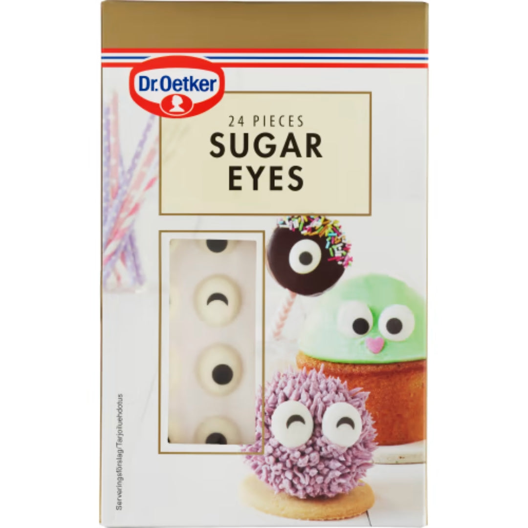 Dr Oetker Sugar Eyes - Decorative Sugar Eyes 10g