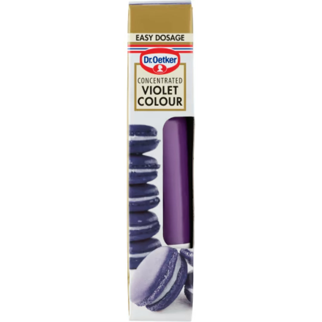 Dr Oetker Violet Colour Gel - Purple Gel Food Color 15g