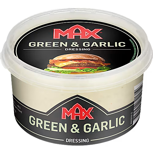 Max Dressing Green & Garlic - Burger Sauce 220g
