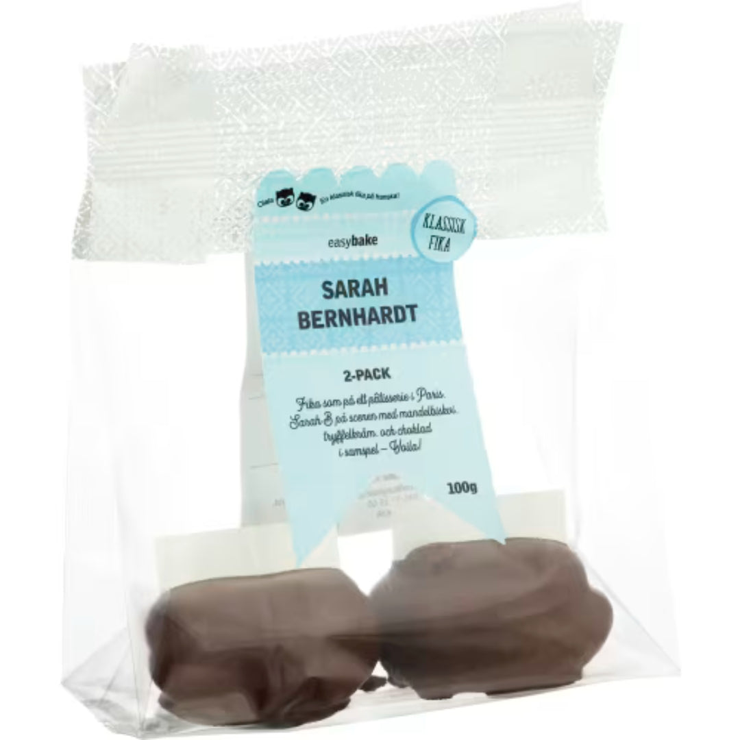 Easybake Sara Bernhardt 2-pack - Almond Base with Chocolate Filling 100g