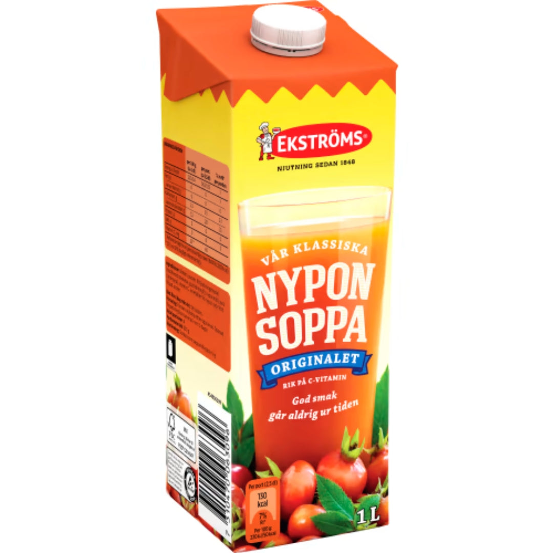 Ekströms Nyponsoppa - Rosehip Fruit Soup 1L