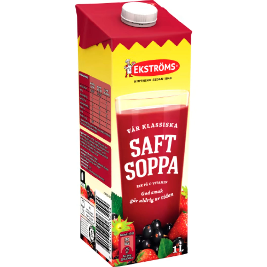Ekströms Saftsoppa - Fruit Cordial Soup 1L