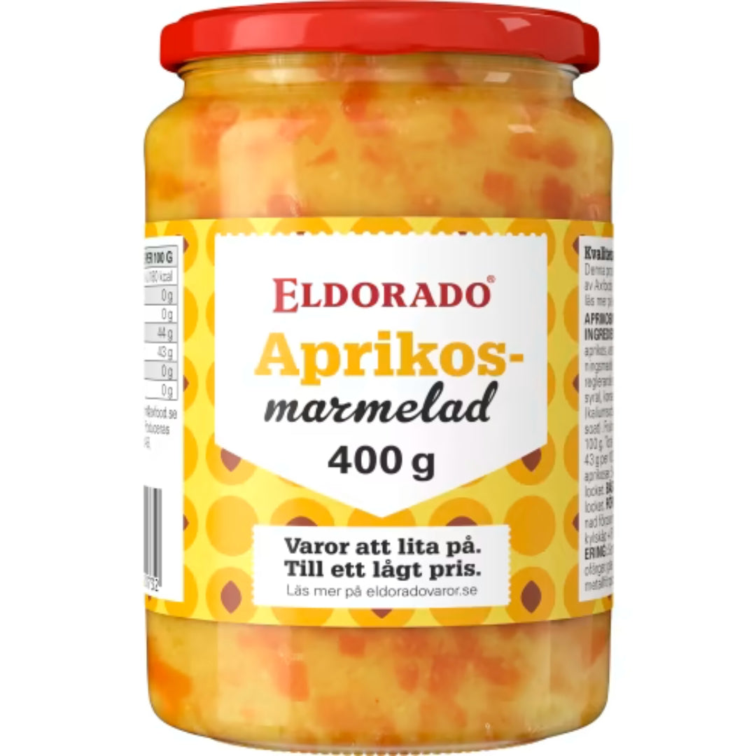 Eldorado Aprikos Marmelad - Apricot Marmalade 400g