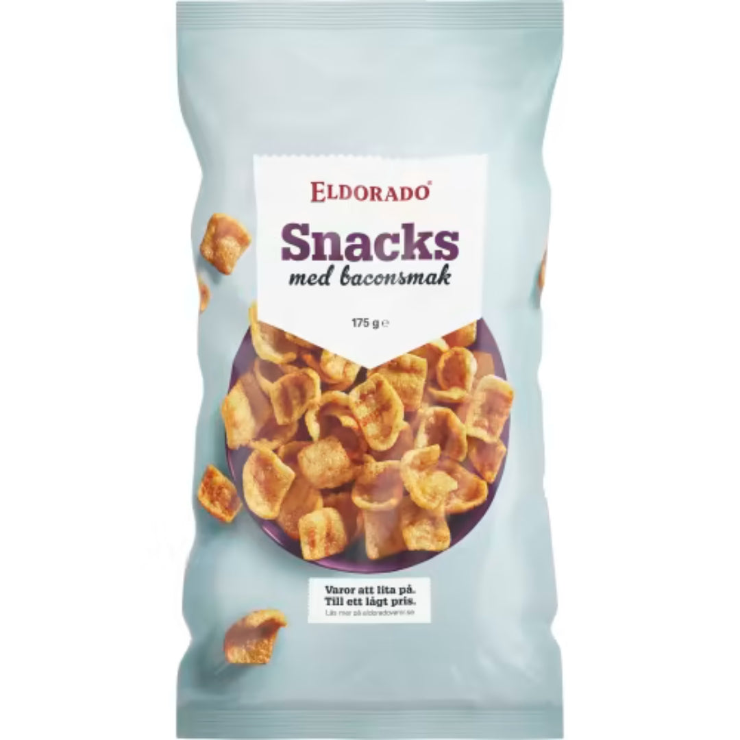Eldorado Bacon Snacks - Bacon-Flavored Snacks 175g