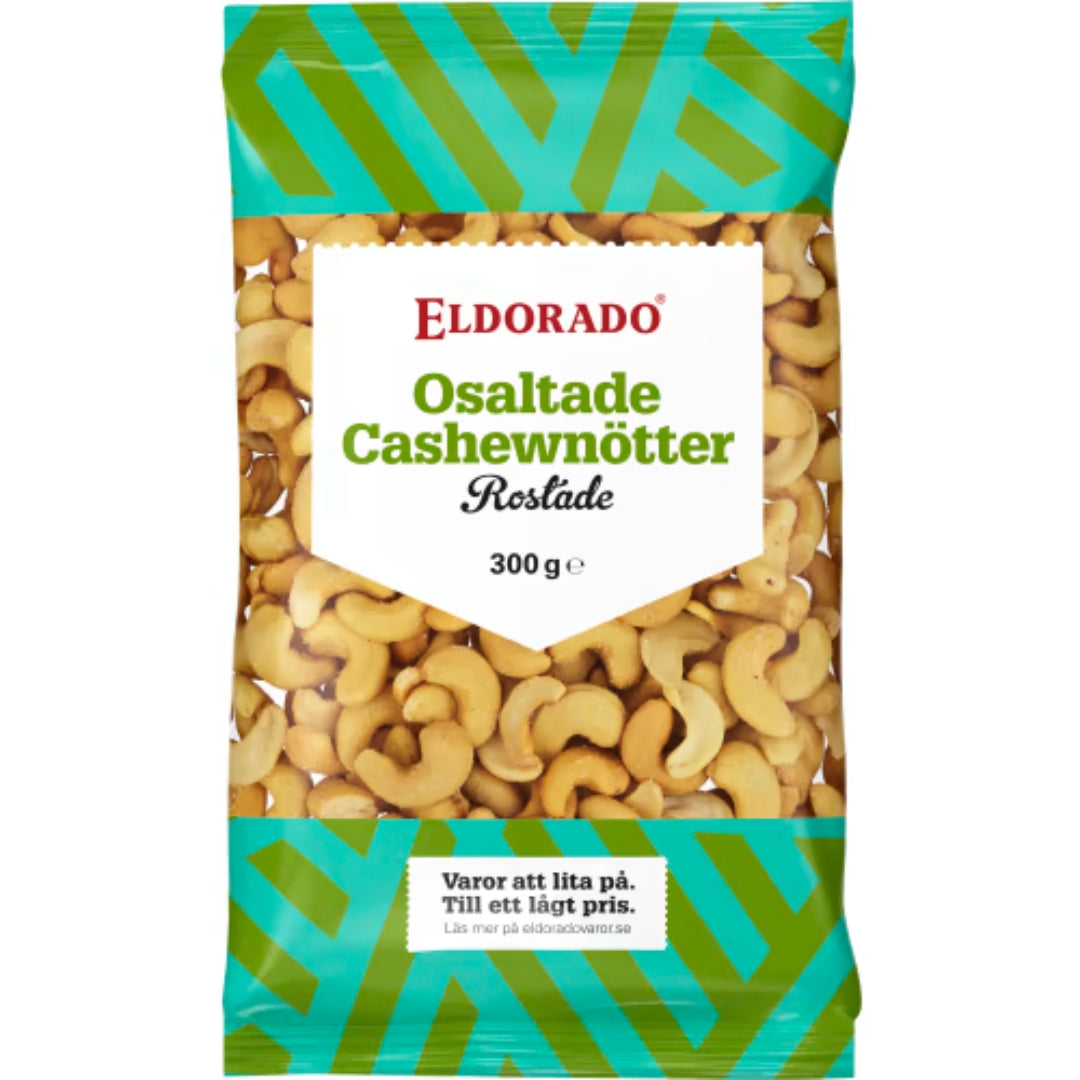 Eldorado Cashew Rostade - Roasted Cashews 300g