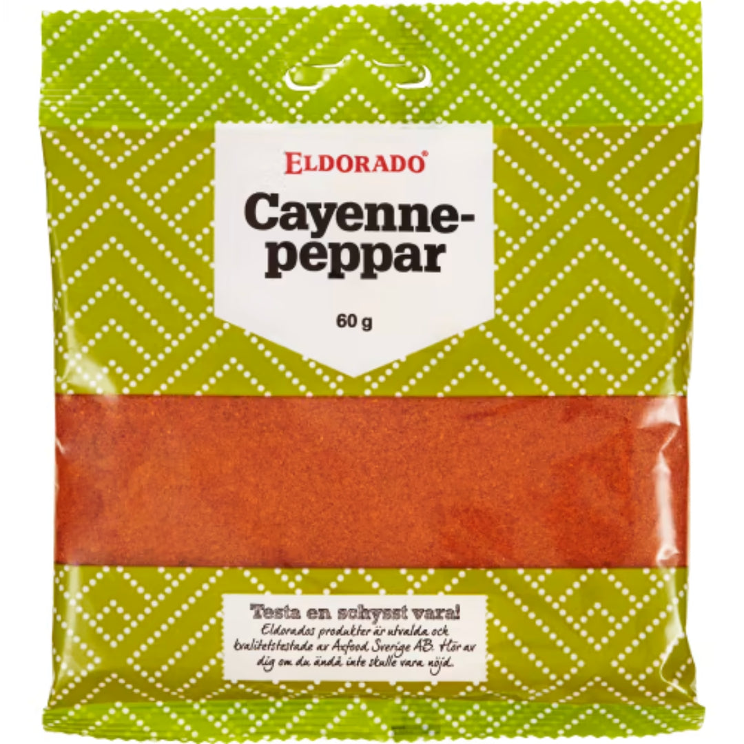 Eldorado Cayennepeppar Påse - Cayenne Pepper 60g