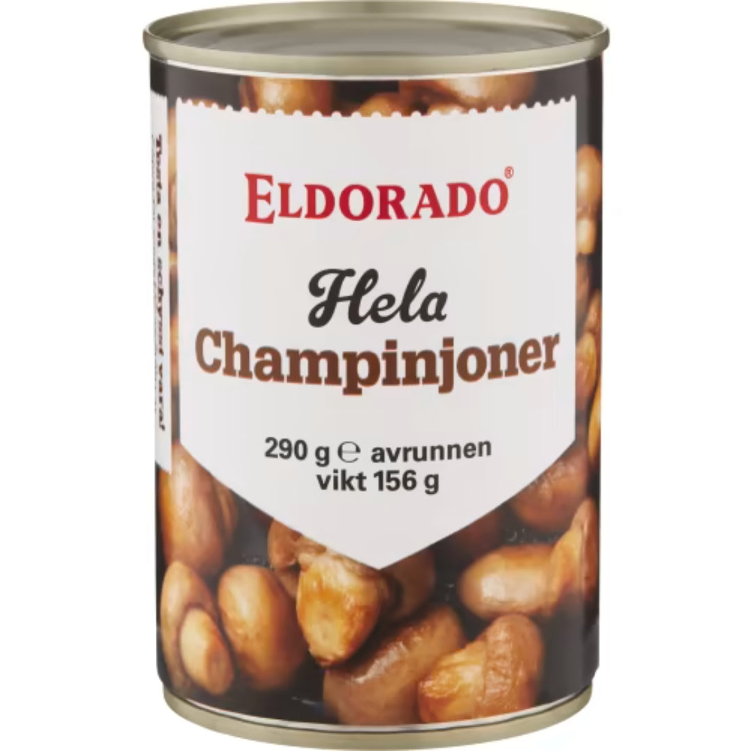 Eldorado Champinjoner Hela - Whole Mushrooms 290g