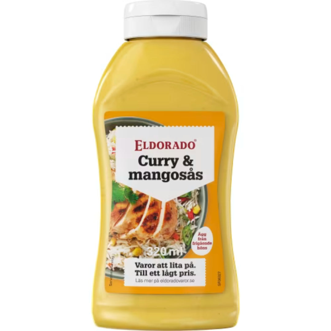 Eldorado Curry Mangosås - Curry & Mango Sauce 320ml