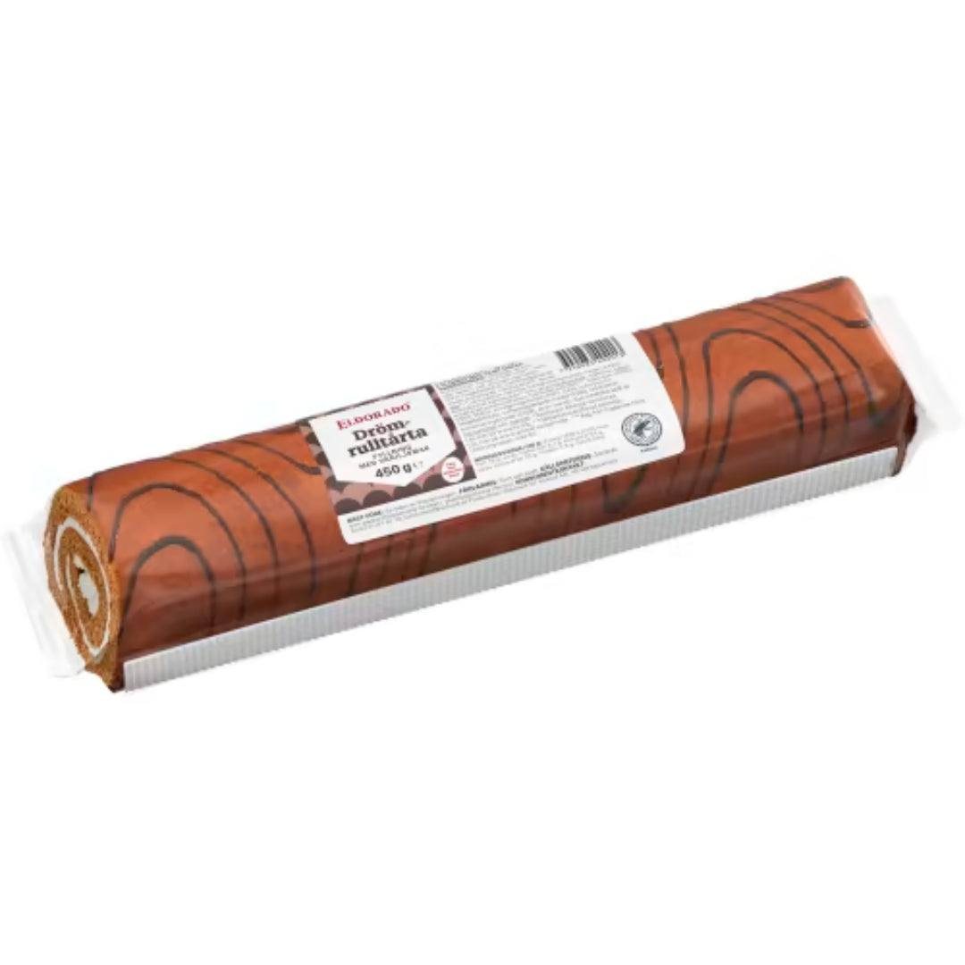Eldorado Drömrulltårta Vanilj - Vanilla Swiss Roll 450g