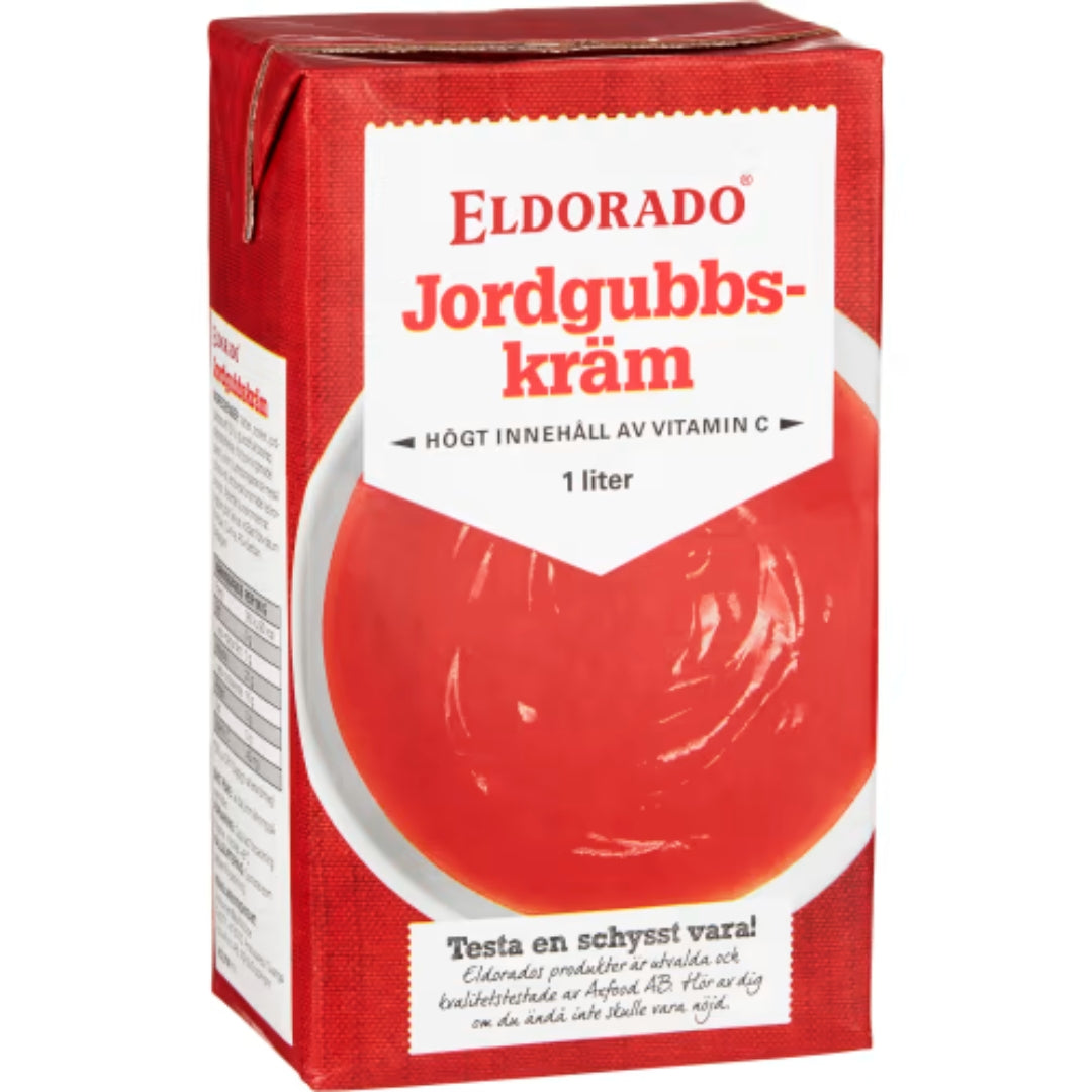 Eldorado Jordgubbskräm - Strawberry Fruit Soup 1L