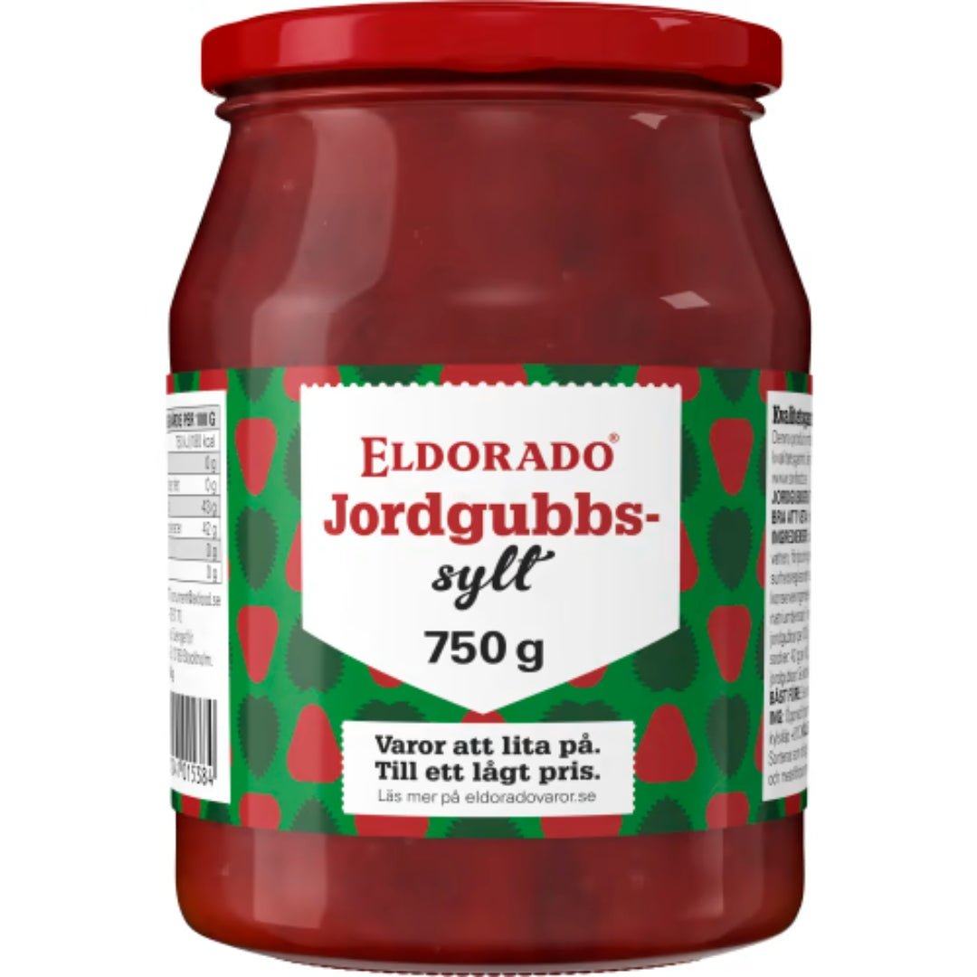 Eldorado Jordgubbssylt - Strawberry Jam 750g