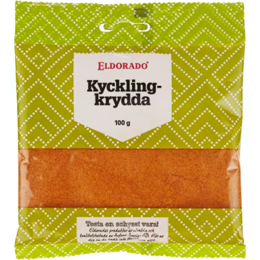 Eldorado Kycklingkrydda Påse - Chicken Seasoning 100g