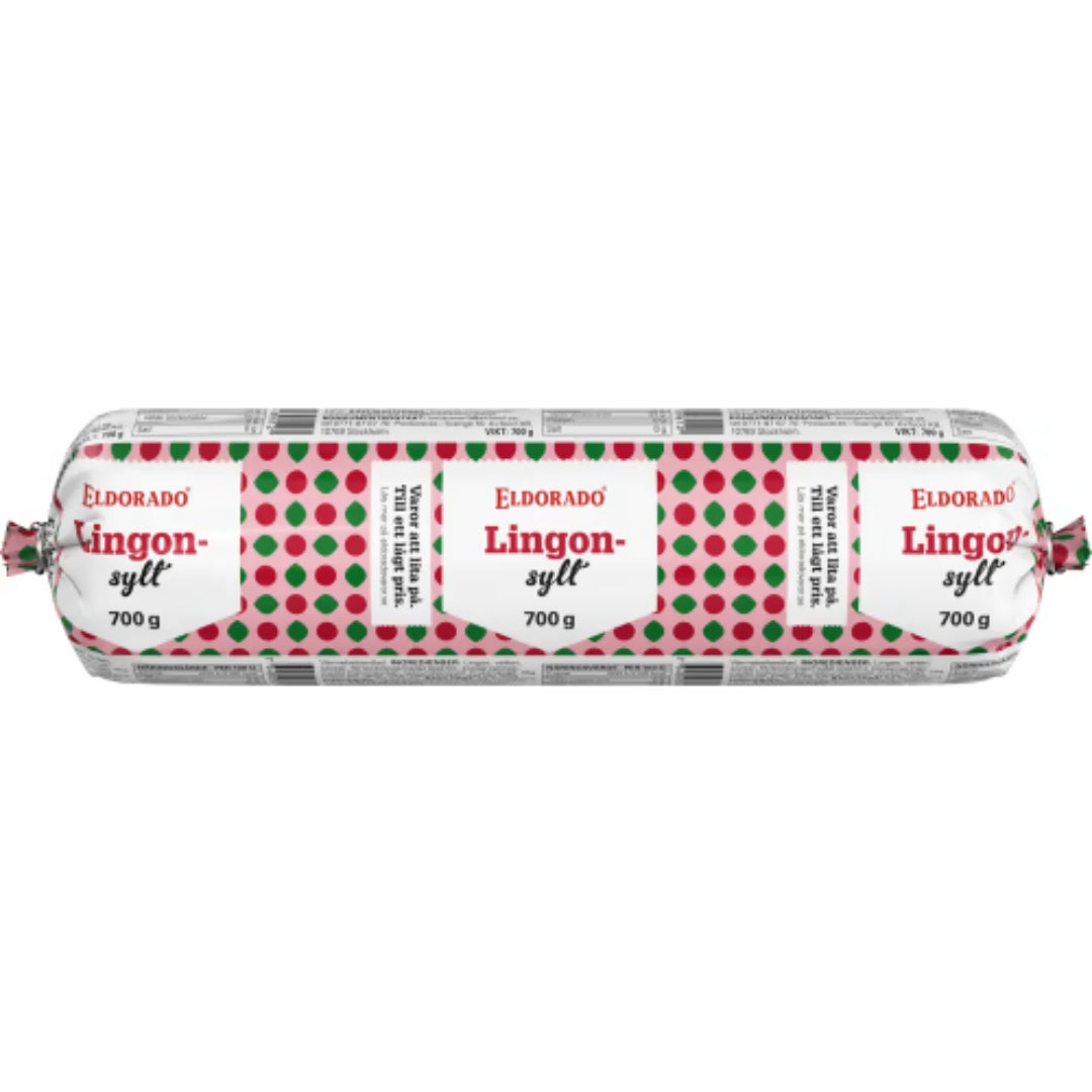 Eldorado Lingonsylt Refill - Lingonberry Jam Refill 700g