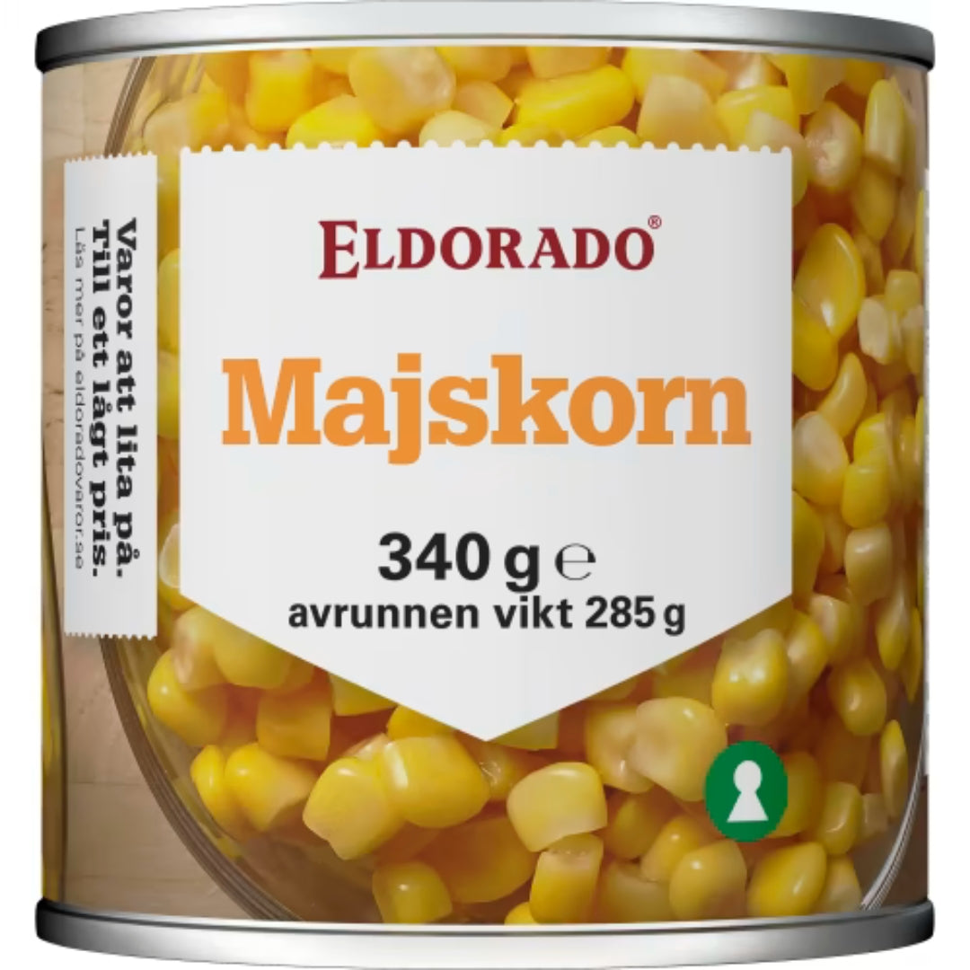 Eldorado Majskorn - Corn Kernels 340g