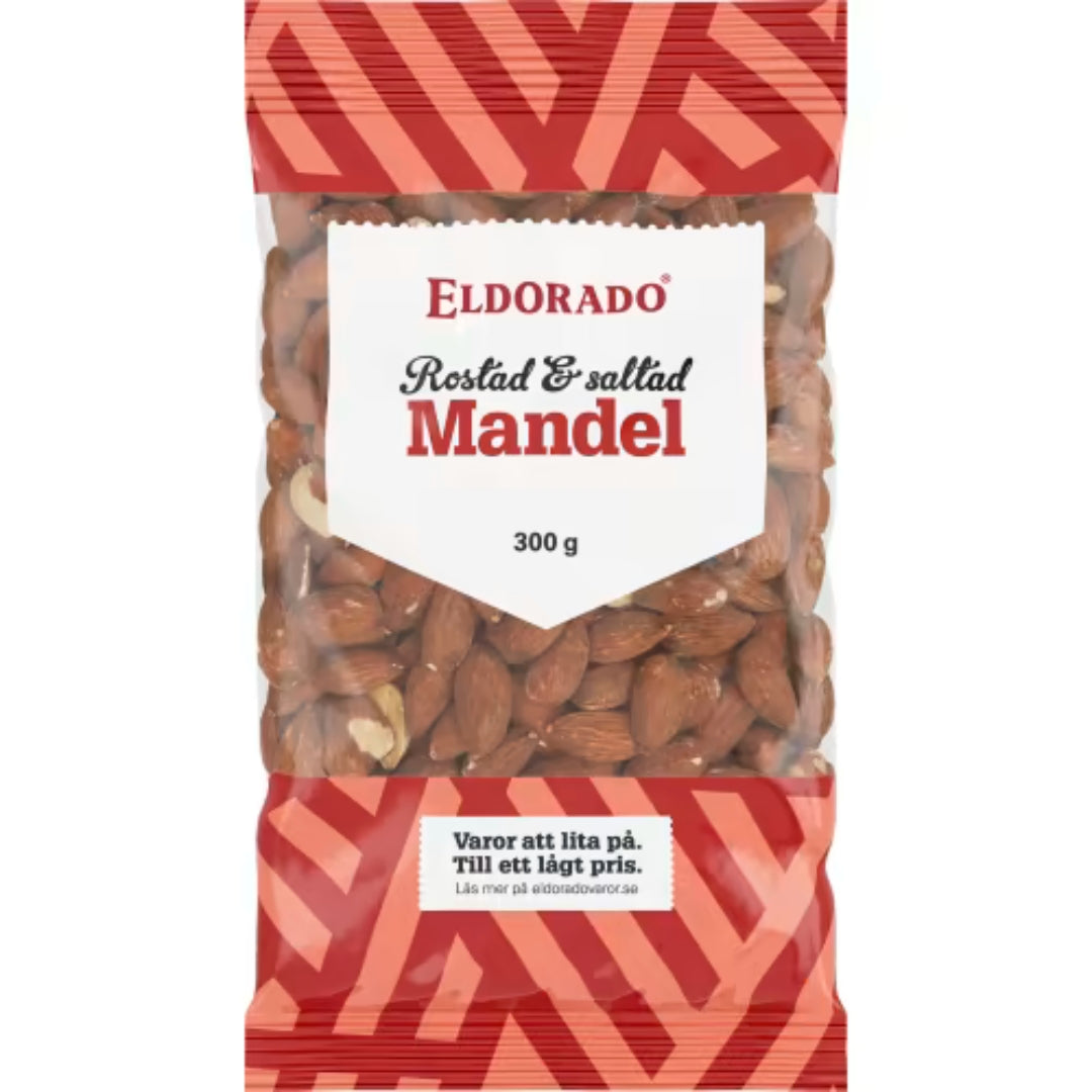 Eldorado Mandel Rostad Saltad - mandorle arrostite e salate 300G