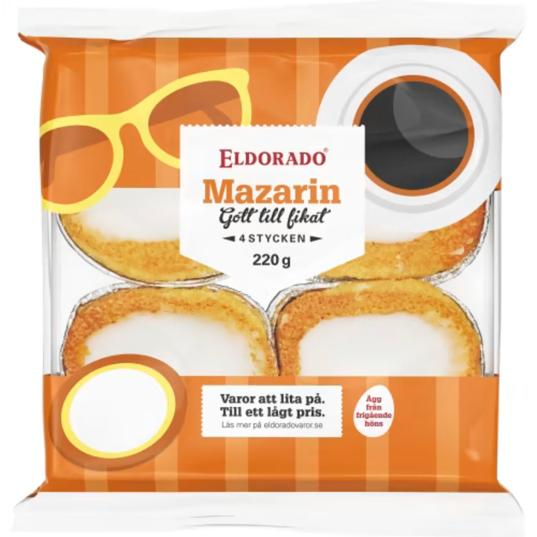 Eldorado Mazarin - Almond Pasty Treats 220g