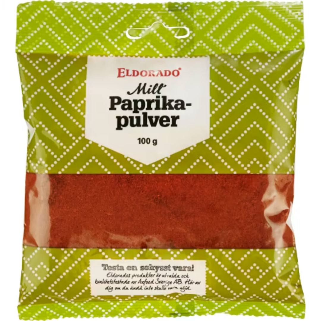 Eldorado Paprikapulver Milt Påse - Mild Paprika Powder 100g
