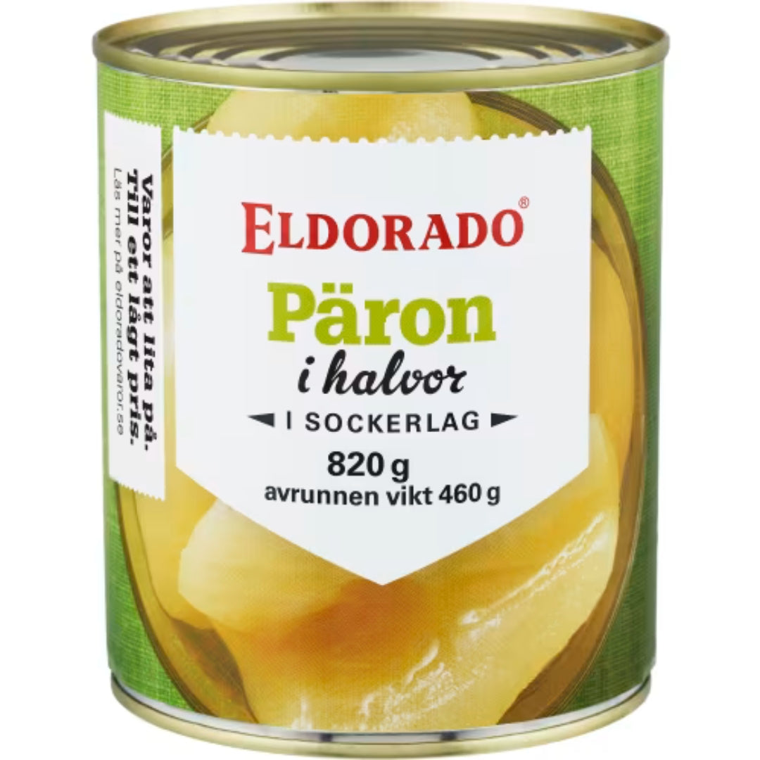 Eldorado Päronhalvor - Pear Halves 820g
