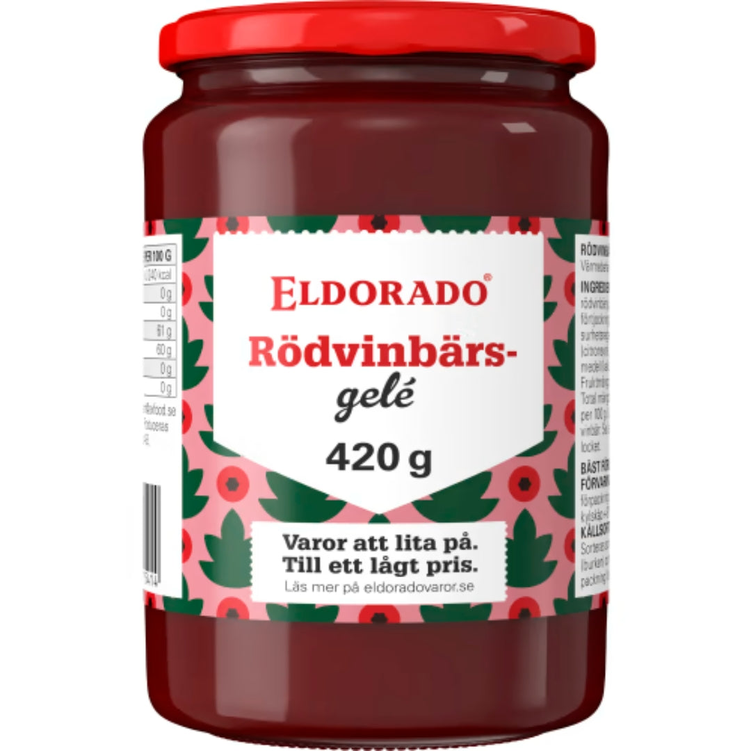 Eldorado Rödvinbärs- Gelé - Redcurrant Jelly 420g